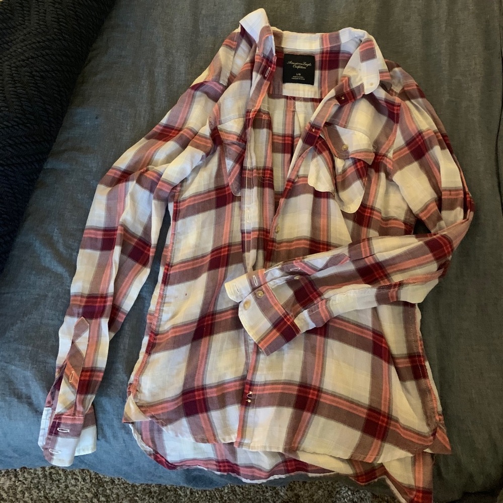 American Eagle Plaid Shirt